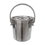 Hantop Milking Machine Accessory Stainless Steel Milk Bucket (3L)