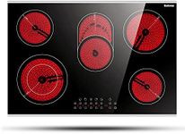 Karinear 30 Inch Electric Cooktop 5