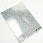 Italian Options 250GSM Holographic Mirror Card Craft Paper 10 Sheets, A4 Size, Stars