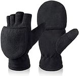 Winter Convertible Gloves Flip Top 