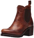 Frye Women's Sabrina Chelsea Boot, Cognac Oil Tanned Full Grain, 9 UK