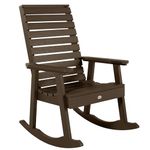 Highwood Weatherly Rocking Chair, Weathered Acorn