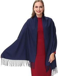 OHAYOMI Pashmina Shawl Wraps Scarves Winter Warm Soft Fashion Scarf for Women Evening Dresses Wedding Bridal Bridesmaid Gifts Travel Blanket