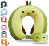 Cute Travel Pillow with Sleep Eye M