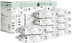 The Honest Company Baby Wipes, Plant-Based, Extra Thick & Durable Wet Wipes, Unscented, 720 Count