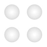 UESWILL 4 Pcs Replacement Bottom Case White Rubber Feet Foot for UESWILL Compatible with Macbook Pro/MacBook Air Case