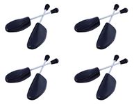 SHOESHINE Shoe Trees (4 Pair) Medium shoe shaper for Men's shoes UK 6 to 8 size