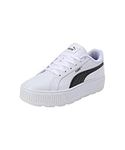 PUMA Women's Karmen L Sneaker, Puma White Puma Black, 6 UK