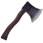 DayCount® Halloween Costume Foam Axe, Party Trick Prank Supplies Tool LARP 11'' Brown