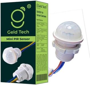 Geld Tech(GT-P01), Mini PIR Sensor, Mini Motion Sensor Light Switch, Auto On/Off