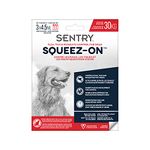 Sergeant's Sentry Flea, Tick & Mosquito Control for Dogs Weighing Over 30 kg (Pack of 1), 3 Tubes