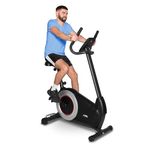 JLL JF600 PRO Upright Exercise Bike For Home, Adjustable Electro Magnetic Exercise Bike, 6KG Flywheel Gym Bike, Tablet Holder, iConsole+ App Compatible, Heart Rate Sensor, 12 Months Warranty