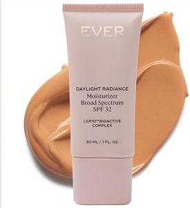 EVER Daylight Radiance Medium Tinted Moisturizer SPF 32 — Mineral Broad-Spectrum + Hydrating Coverage, Lightweight Glow Enhancer
