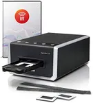 Plustek OpticFilm 135i - Automatic Film & Slide Scanner, Batch converts 35mm Slides & Film Negatives, Support 3rd Party Editing Software Export with 7200 dpi Resolution and Infrared Dust/Scratch Remo