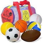 6-pack of Foam Balls for Kids, Spor