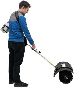 52CC Gas Power Sweeper Brush – Heavy Duty Outdoor Cleaning Tool