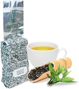 BACH TRA Snowshan White Tea – Shan Tuyet Tea Leaf, 3.53 Oz | Vacuum-Sealed for Freshness | Naturally Smooth & Aromatic | No Sugar Added | ISO HACCP Certified