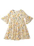 CuB McPAWS be curious Girls Dress | Multi | 4-12 Yrs Multicolour