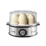 Aparna Premium Egg Boiler Machine - 350 Watts Stainless Steel| Boil upto 7 Eggs (Hard, Medium, Soft) | 1 year warranty | Automatic, Overheat Protection