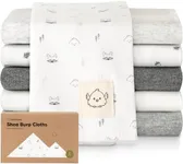 Organic Burp Cloths Baby Boy, Girl 