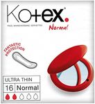 12 x Kotex Sanitary Towels Ultra Thin x 16