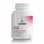 Unived Red Yeast Rice, 1200mg Per Serving, For Heart Health & Cholesterol Management, 120 Capsules