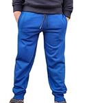 Headstart Essentials Boys' Cotton-Rich Jogger Sweatpants | Comfortable Outdoor Pants for Kids Size 8-9 Navy Blue