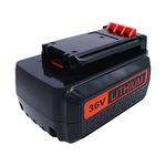 Heshunchang battery 36V 2.5Ah replace for Black Decker BL20362-XJ BL20362 BL2536 BL2036 BL1536 LBX2040