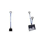 Snow Joe SJEG700 7-Inch Impact Reducing Steel Ice Chopper + Snow Joe SJ-SHLV01 18-Inch Shovelution Strain-Reducing Snow Shovel