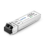 QSFPTEK 10G-SR SFP+ 850nm 300m Module, 10Gbe SFP Mini Gbic 10GBASE-SR DDM Multimode LC Transceiver for Intel E10GSFPSR, Netgear, D-Link, TP-LINK, Zyxel, Qnap Nas, (850nm, up to 300m, DDM)