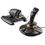 Thrustmaster T16000M FCS Hotas - Flight Control System with Joystick and Throttle, Featuring H.E.A.R.T HallEffect AccuRate Technology for PC