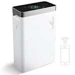 PURO²XYGEN P500i - Air Purifier with H13 HEPA Filter - Up to 1650 sq ft Large Room Air Purifier for Home - Air Cleaner for Pet Dander, Dust and Indoor Pollutants- WiFi Control, Child Lock