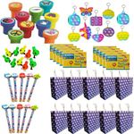 TINYBELLS Birthday Party Return Gifts for Kids Boys Girls Combo Pack of 10 Crayon Stamp Pencil Toy Toys for All Ages