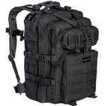 Tacticon Armament 24BattlePack 1 to 3 Day Tactical Assault Backpack Conceal and Carry Bag with Padded Laptop Holder, and Extra Compartment, Black