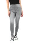 M17 Women Ladies Denim Jeans Jeggings Skinny Fit Classic Casual Trousers Pants with Pockets (24, Mid Grey)