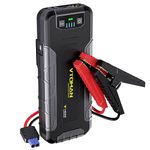 VTOMAN V4500 4500A Jump Starter Power Pack(up to 10L Gas or 8L Diesel Engine), 12V Car Battery Booster Jump Starter Portable Power Bank with USB-C & LED Flashlight for RV Truck SUV