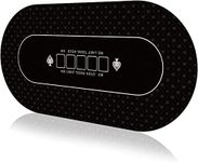YUZPKRSI Poker Mat 180×90cm, 10 Pla