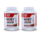 ATHLETES BEST SOURCE Imported Whey Protein Powder for Men and Women | Imported and Formulated in UK | Chocolate Flavour (Pack of 2)