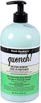 Aunt Jackie's Curls and Coils Quench, Large 24oz Family Sized Pump, Moisture Intensive Leave-In Hair Conditioner for Natural Curls, Coils and Waves, Enriched With Shea Butter, Green…