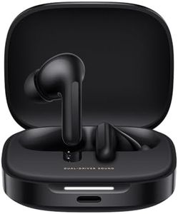 Xiaomi Redmi Buds 6 – Casque sans Fil Bluetooth, Intra-auriculaire, Double Haut-parleurs, Son Immerseur, Réduction Active du Bruit de 49dB, Jusqu'à 10h+42h Autonomie Batterie, IP54, Noir