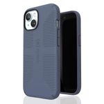 Speck iPhone 15 Case - Built for MagSafe, Drop Protection Grip – for iPhone 15 iPhone 14 & iPhone 13 - Scratch Resistant, Soft Touch, 6.1 Inch Phone Case - CandyShell Grip Mystery Blue/Faded Denim