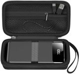ANKHOH Portable Bank Charger Case for Charmast for VRURC for OHOVIV for SABANI for YILANS for CFIAI for LOVELEDI for RGVOTA for Miday for RONEGN for POIYTL for IAPOS Fast Charging Battery(Black)