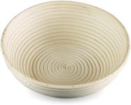 Frieling Round Proofing Basket, Brotform Bread Rising Banneton and Serving Basket, 11-Inch