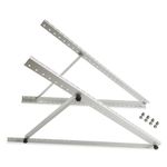 Alrska 41in Adjustable Solar Panel Tilt Mount Brackets with Foldable Tilt Legs，Solar Panel Mounting Support up to 180 200 300 Watt Solar Panel for Roof, RV, Boat, and Off-Grid