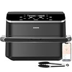 COSORI Dual Air Fryer, 10L Flexible Capacity, Dual Blaze Heating for Fast and Even Results, Single & Double Zone Airfryer cooking for Whole Meals, Smart Twinfry, Energy-Saving