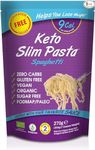 Eat Water Slim Pasta Spaghetti - Zero Carbohydrate 5 Pack * 270 Grams, Made from Organic Konjac Flour, Keto Paleo Diet and Vegan, Zero Sugar and Low Calorie Food | Ready to Eat