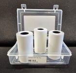 VS Thermal Paper Rolls with Storage Case for Kids' Instant Camera - 3 Rolls Pack, Smudge-Free & Easy to Use