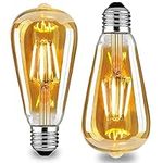 ST64 12W Edison Light Bulb, E27 LED