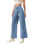 TAGAS Women's Loose Jeans (WDJ-2-WIDE-BLUE-28_Blue