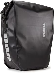 Thule Shield Pannier Set - Size L New - Waterproof Bike panniers - Easy to Attache and Remove - Rolltop Closure - Internal Organization Pockets - Reflective Details